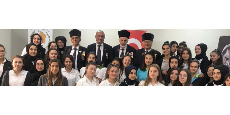 Gaziler öğrencilerle buluştu