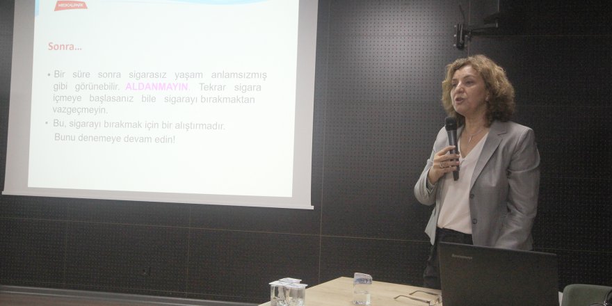 Sigaradan kurtulmanın yollarını anlattı