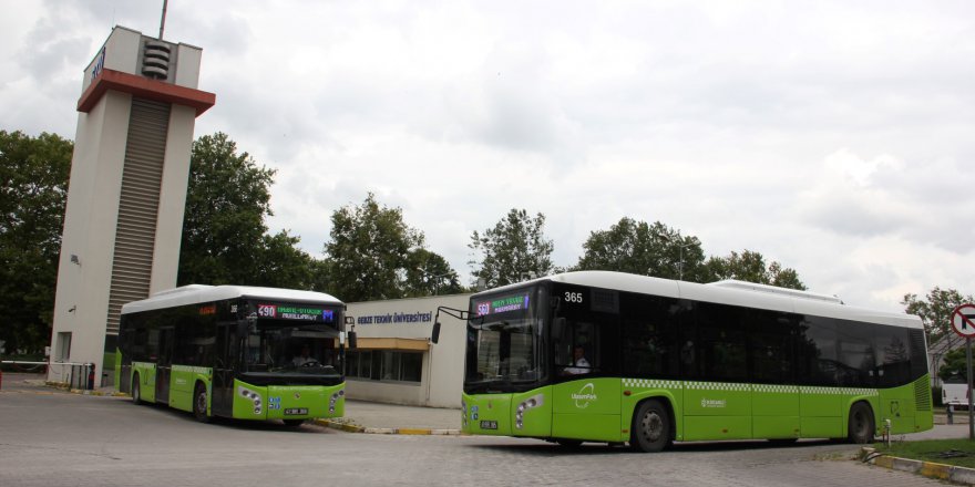 7 farklı hattan GTÜ’ye kolay ulaşım