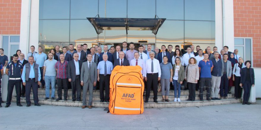 KOCAELİ AFAD’DAN: KBRN farkındalık ve şüpheli paket eğitimi