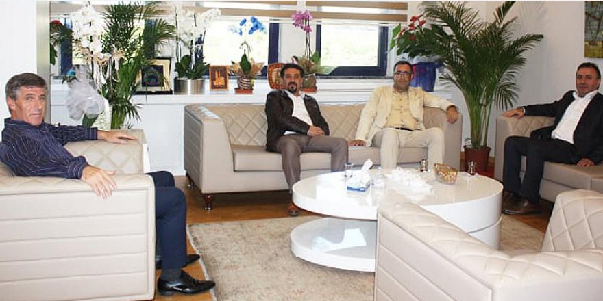 Gebze'li başkanlardan Akyüz’e ziyaret