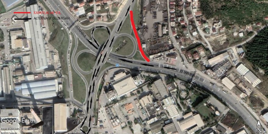 Eynerce Kavşağı’na trafik düzenlemesi