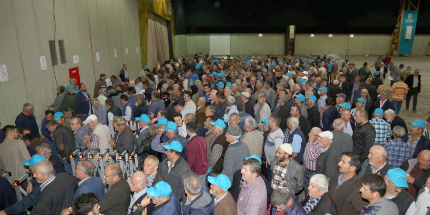 Yüzde 50 hibeli tohumlar dağıtıldı