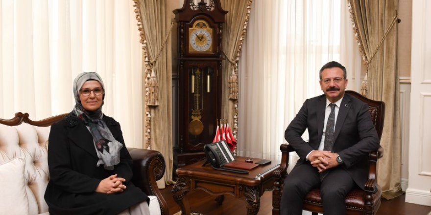 Vali Hüseyin Aksoy’a ziyaret