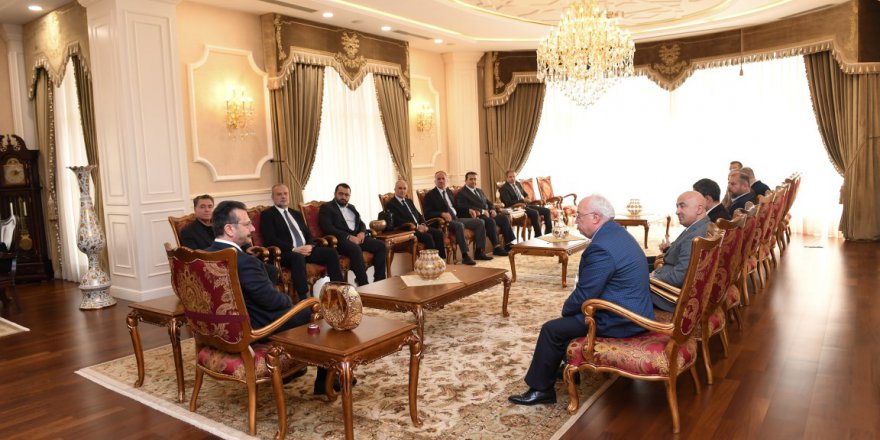 Kömürcüler OSB’den Vali Aksoy’a ziyaret