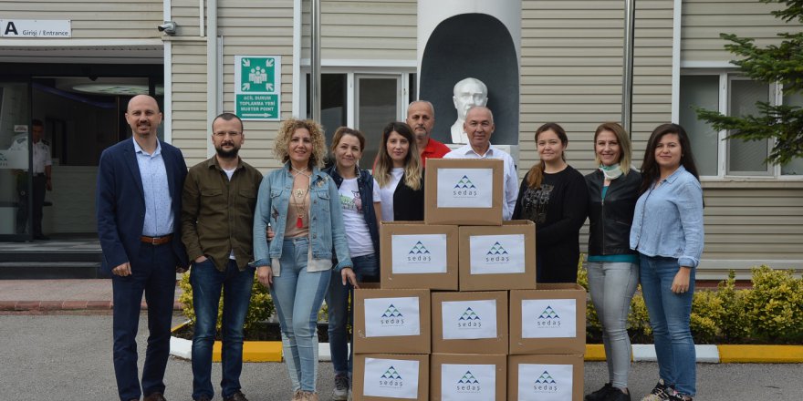 SEDAŞ gönüllülerinden kırtasiye yardımı
