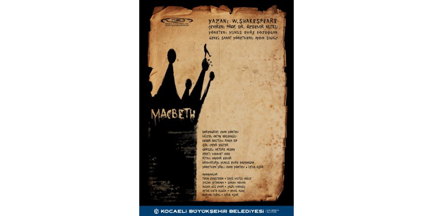 Şehir Tiyatroları ‘Macbeth’ ile kapılarını açıyor