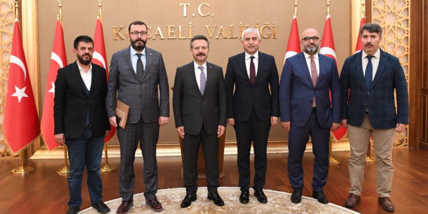 Vali Aksoy’u ziyaret ettiler