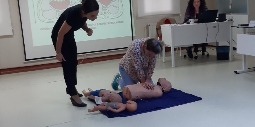 Hayat kurtaracak ilk yardım eğitimi