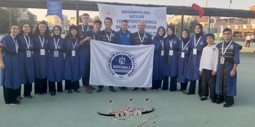 Okçulardan 9 madalya geldi