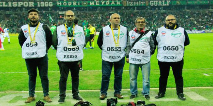 Basın emekçilerinden PROTESTO!