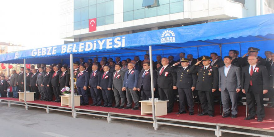 Gebze’de Cumhuriyet coşkusu