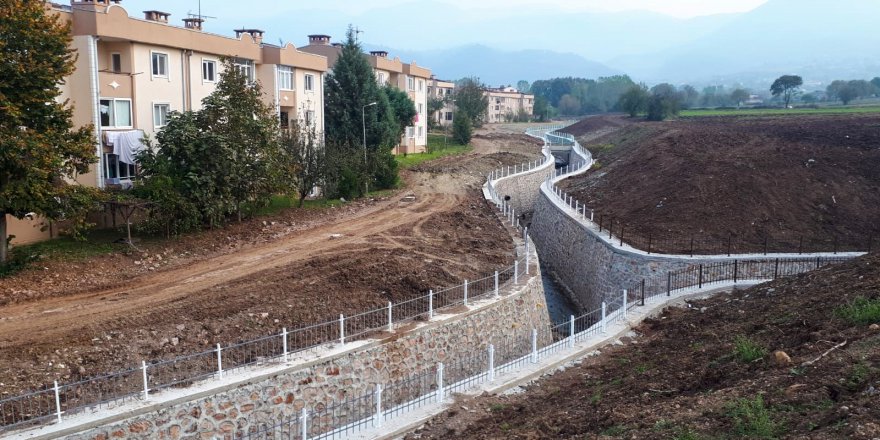Çuhane Deresi’nde ıslah çalışmaları