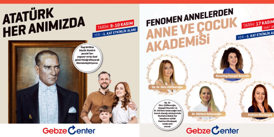 Fenomen İsimler Gebze Center’da