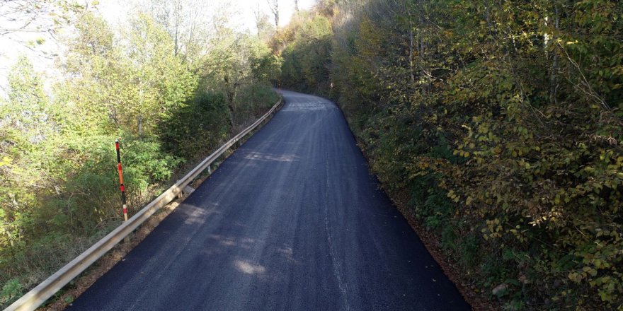 Alternatif yol asfaltlandı