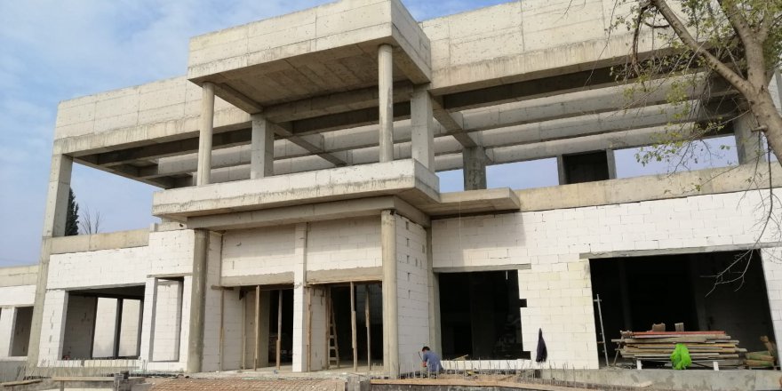 Darıca’nın dev spor salonu şekillendi