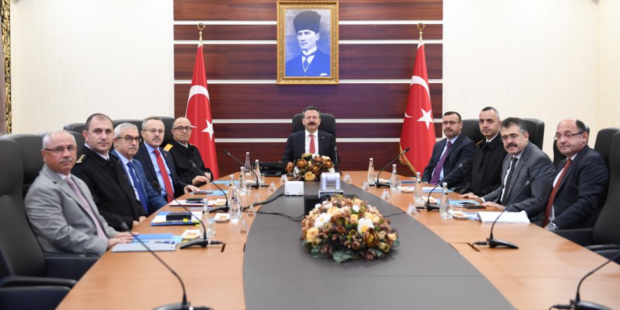 Güvenlik tedbirleri masaya yatırıldı