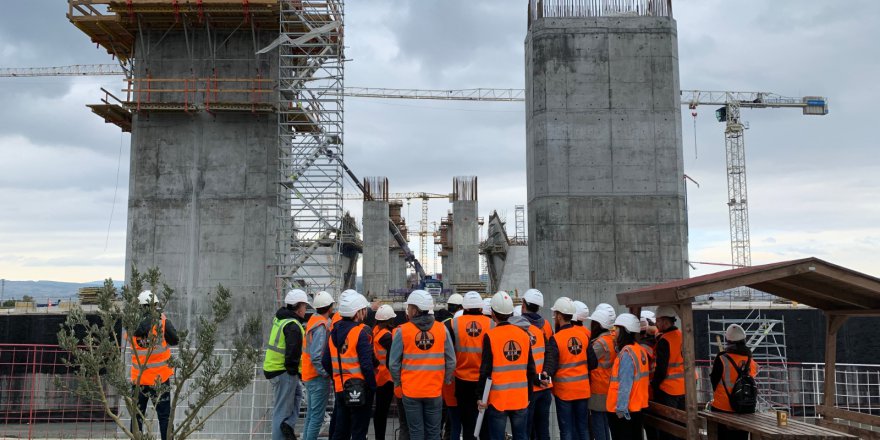 1915 Çanakkale Köprüsü’ne teknik gezi