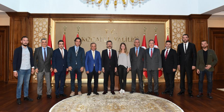 Vali Aksoy’u ziyaret ettiler