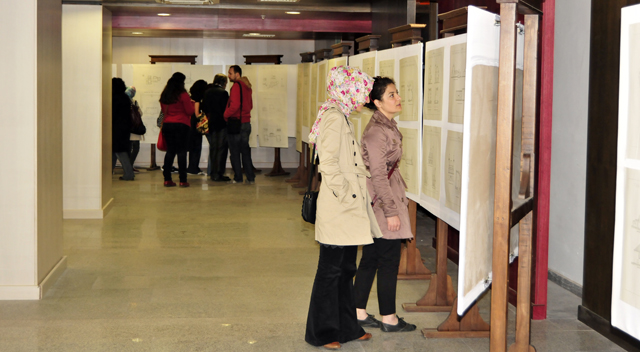 Öğrenciler Büyük Ustanın eserlerini inceledi