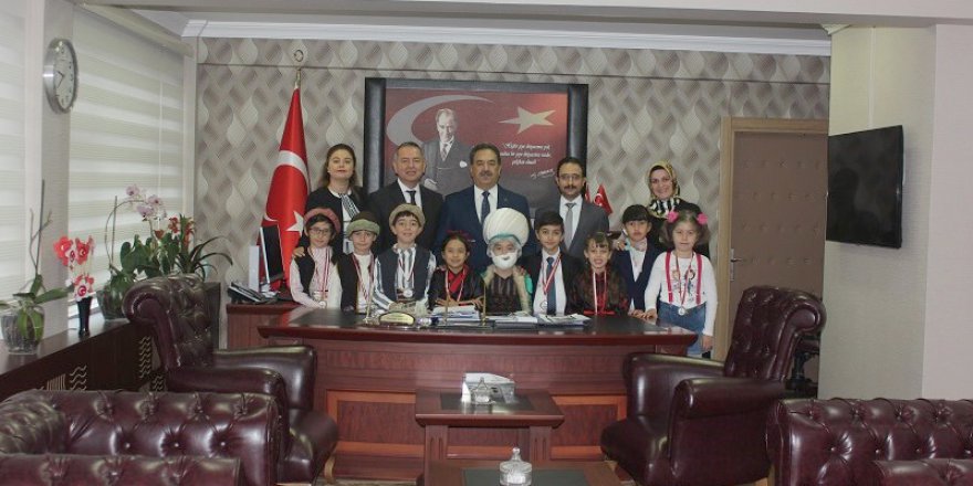 Türkiye 2’ncisi öğrencilerden ziyaret