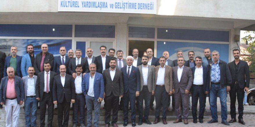 Ağrılılar Derneği’nin konuğu oldular