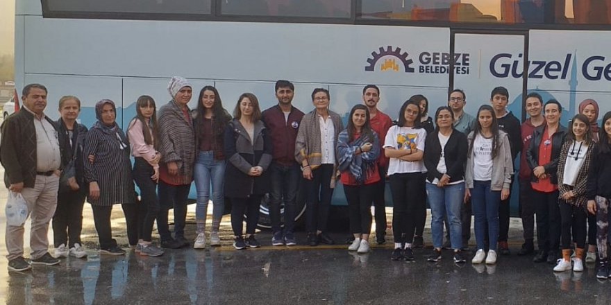 Büyük buluşmaya 35 öğrenciyle katıldılar