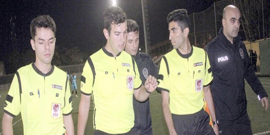 Gültepe maçı yarıda kaldı