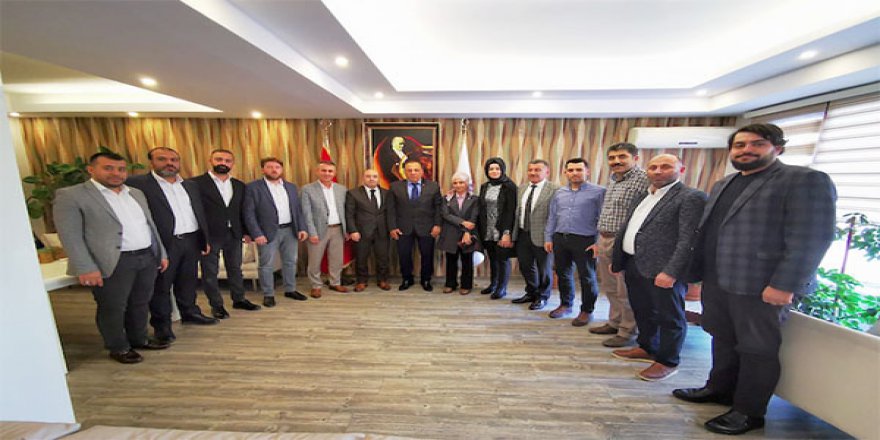 Kaymakama geçmiş olsun dediler