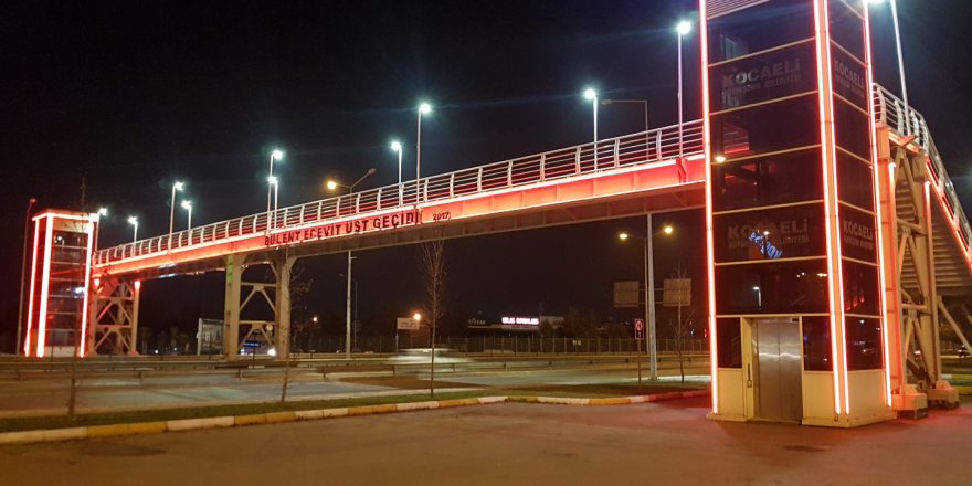 KADINA YÖNELİK ŞİDDETE KARŞI: Üst geçitler turuncuya büründü