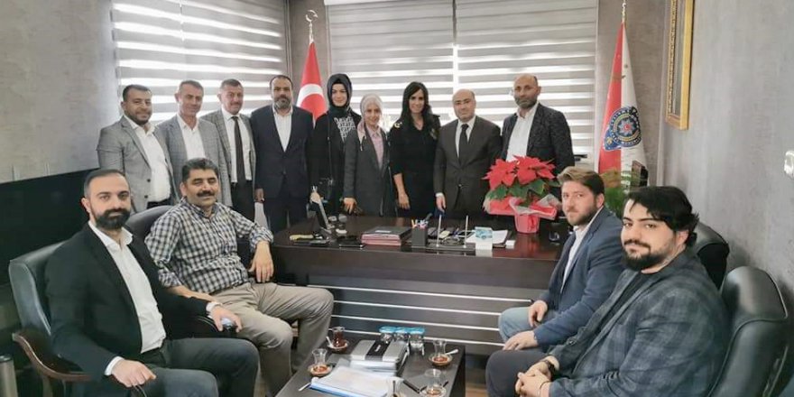 Yeni Emniyet Müdürüne hayırlı olsun dediler