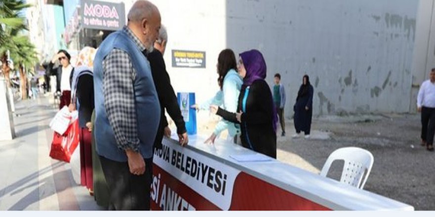 Çayırova Belediyesi’nden anket çalışması