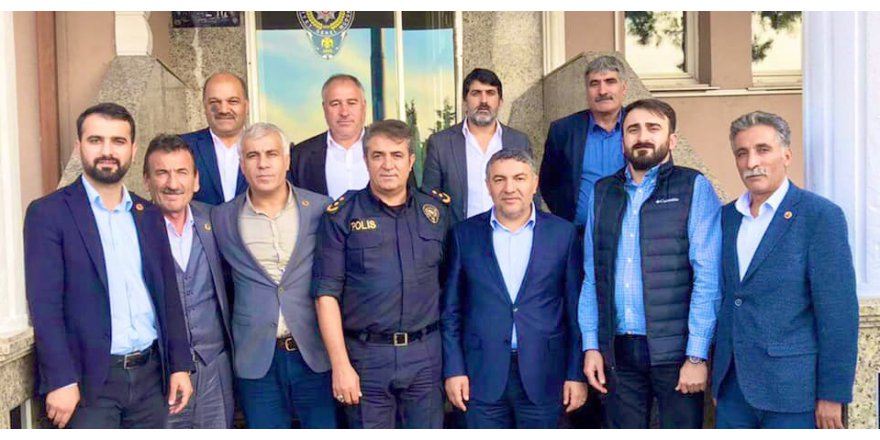 Emniyet Müdürüne hayırlı olsun dediler