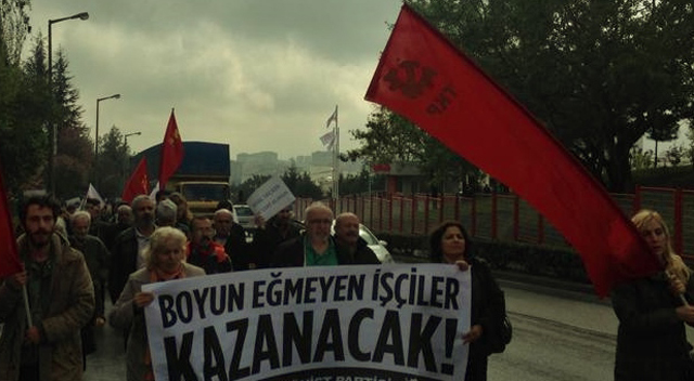 LEGRAND Direnişçisiyle dayanışma eylemi gerçekleştirildi