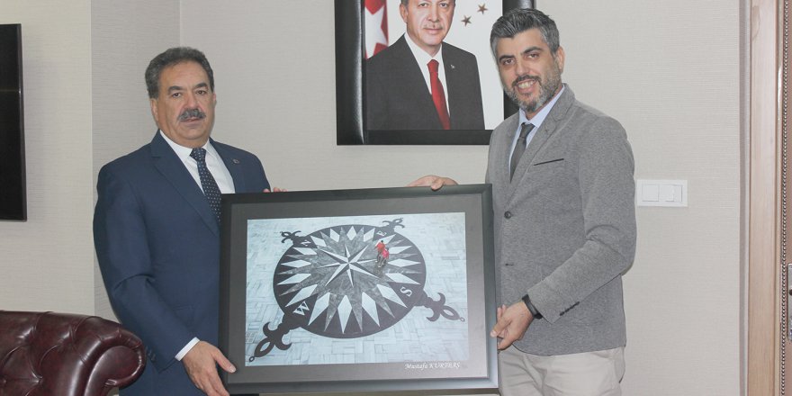 Yarışmada ikinci olan öğretmeden ziyaret