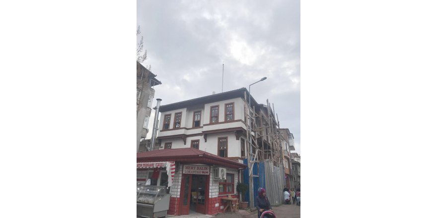 Tarihi konak tamamlanıyor