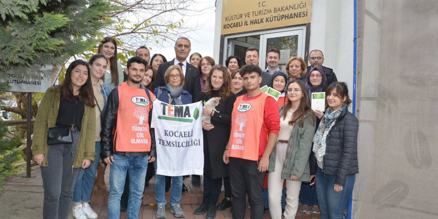 Çok okudular, fidan sahibi oldular