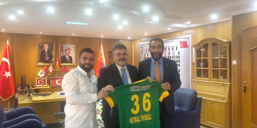 Arif Gülen'den Kocaeli Emniyet Müdürü Veysel Tipioğlu’na hayırlı olsun ziyareti