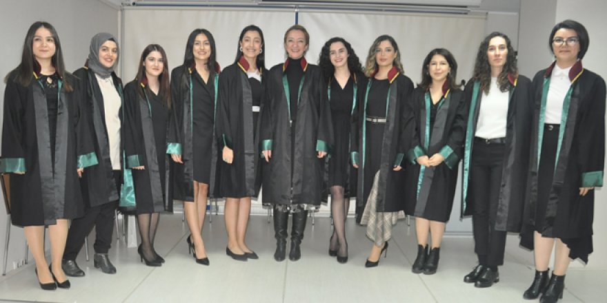 Kocaeli Barosuna 20 yeni avukat