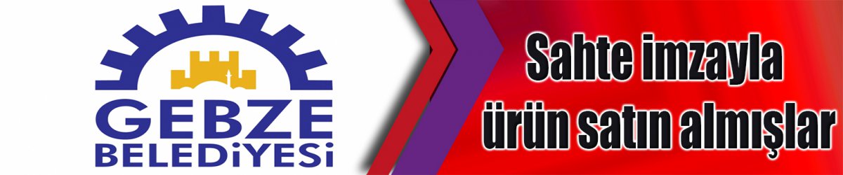 Sahte imzayla ürün satın almışlar