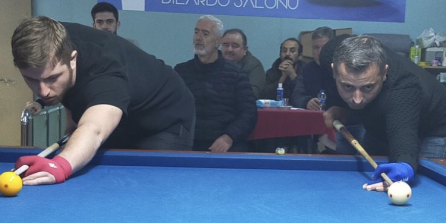 Bilardoda yılın son şampiyonu Batuhan Alp Orak!