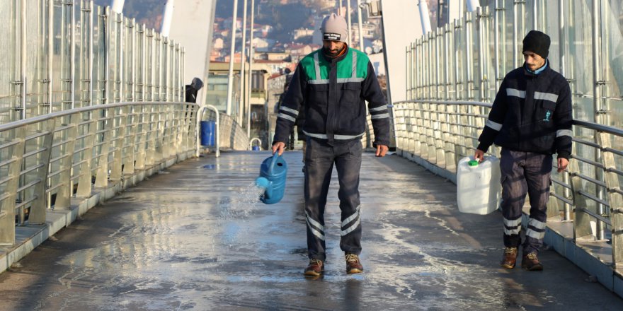 Üst geçitlerde hijyen ve güvenlik