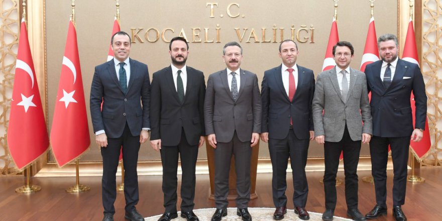 Vali Aksoy işadamlarını ağırladı