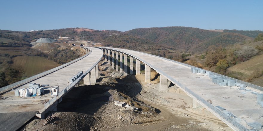 Kuzey Marmara Otoyolu Projesi'nde sona doğru