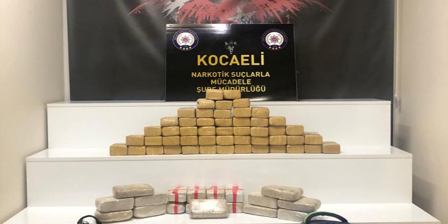 35 kilo 785 gram eroin ele geçirildi