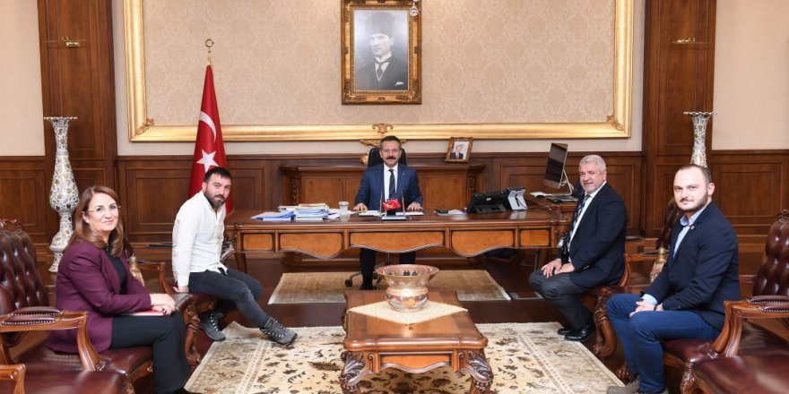 KOGACE’den Vali Aksoy’a ziyaret