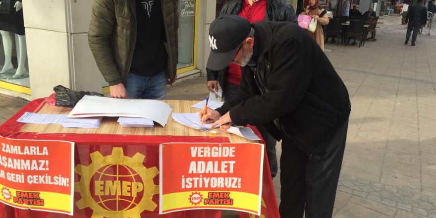 EMEP’ten asgari ücret kampanyası