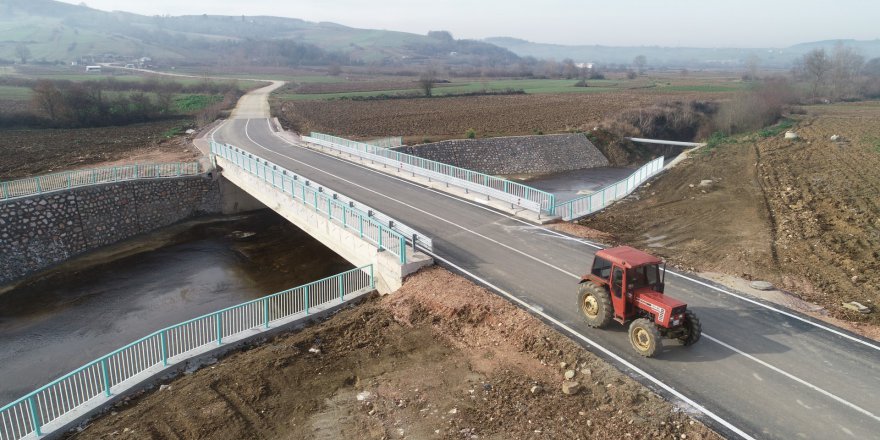 Çıraklı – Çavuşlu köprüsü hizmete açıldı