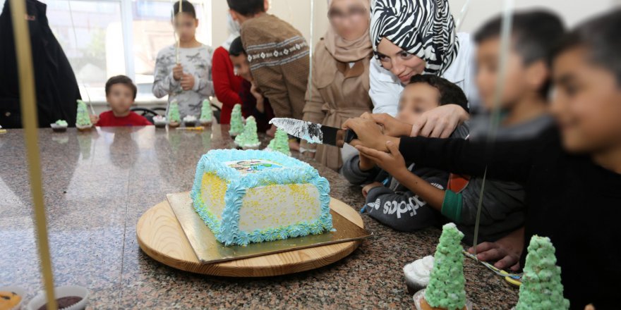 16 yetim çocuk ağırlandı