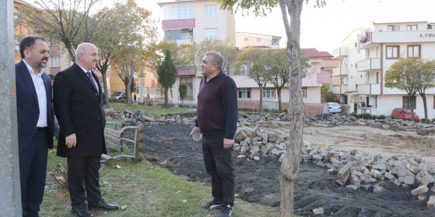 Darıca’da 106 parkta yenileme çalışması